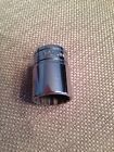 1-snapon Socket " Shallow 12 Point 5 8 F201