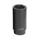 Gre2040d Socket Drive - Impact 4 Fractional Deep 1-1 Pneumatic " Grey 1 2