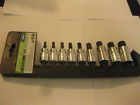 67880 Socket Pittsburgh 1 9 " Drive Set 8 Hex Metric 3 Bit A4 2 Piece