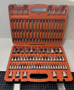 Ymx66119 Sp Tools Usa 85pc Metric/sae/hex/torx Bit Set - 1/4 Inch / 3/8 1/2 Sp39625
