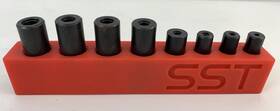 Sst015 Sst Co. Tap Socket Wrench Set 8-piece Adapter Compatible With All Up