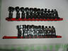 Ssu14112m Ssu14110 Napa Carlyle Metric Std Universal Flex Socket Set Bin