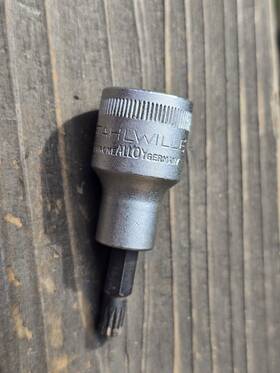 03060006 Stahlwille 54x 1/2 Inch Drive Xzn Socket M6 Germany