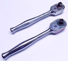 415sg Stahlwille 2 Pc Mini Quick Release Reversible Ratchet 1/4 Inch Drive