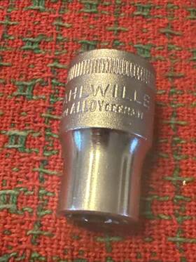 St02010013 Stahlwille Vintage 13mm Socket 1/2 Drive Germany Nice
