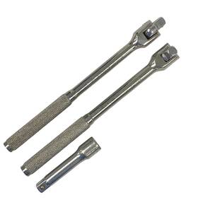 86-213 Stanley Professional Breaker And 86-206 3/8 In Drive Extension Bar 3 Pcs