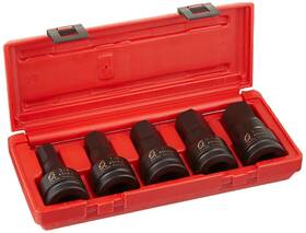 4506 Sunex Tools 031113146309 3/4 Inch Drive Impact Hex Driver Set 5-pieces Sae -