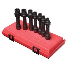2696 Sunex Tools 051020078319 1/2-inch Drive Sae 12-point Driveline Socket Set 7 Piece
