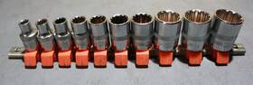 Sure Bilt 052948871860 Metric And Sae Spline Socket Set