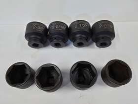Tekton 020209997444 Impact Socket Set Of 8 2-3 Inch