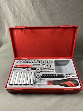 Ten-o-tt1435-fba Teng Tools Tt1435 - 35 Piece 1/4 Inch Drive Metric Socket Set