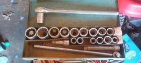 789335 Tool Luxe Ctt Tools 21 Piece 3/4 Inch Drive Sae Size Sized Large Ratchet Socket Set