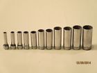 211sfy Tools 12-pt Pcs " 8 3 Drive 11 Snap- Deep Sae Set Socket