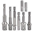 Txj-042-us Timesetl Impact Grade Socket Adapter Set Hex Square 611702493924