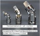 Unbranded 3 Piece Universal Impact Joint Set Includes 1 4 Inch 8 Drive 089415278693