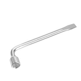 Uxcell 784958751503 Lug Wrench For Jack - L Type Hexagon 21mm Slotted End Socket Repair Tool