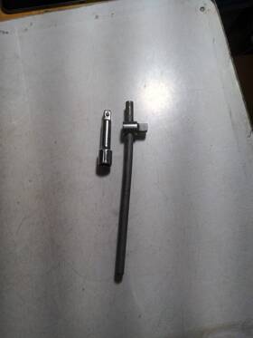 4007 Walden 8 Inch 3/8 Drive Slide Breaker Bar# With 3 Extension