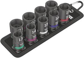 5004580001 Wera 013288210104 Belt C Impaktor 1 Socket Set 1/2 Inch Drive 9 Pieces