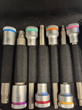 05003181001 Wera 8740 B Hexplus Hf 1 Zyklop Socket Set 3/8 Inch Drive 7 Piece Sae