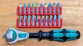 05073260001 Wera 8000a Sb Zyklop Ratchet Socket Wrench 1/4 Inch Drive Wiha Torx And Bit Set
