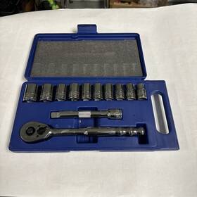 12-pt-50669-f Williams 12 Pc 1/2 Inch Dr. Socket And Drive Tool Set Metric 12-pt-50669-f.ship