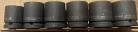 37430 Williams Heavy Duty Impact Socket Set 5pc Sae 7/8-1-1/8in Alloy Steel Black