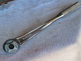 S-52a Williams By Snap-on Round Head Ratchet 1/2 Inch Drive Knurled Handle Near Mint