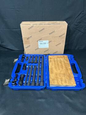 W003099ae Workpro Black Blue Heavy Duty 18 Pieces Drive Tool Accessory Set