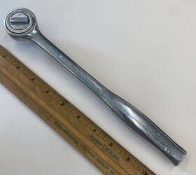 Bn4268 Wright 4490 Vintage Usa Tool Contour Grip Chrome Ratchet 1/2 Inch Drive
