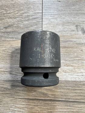 6742 Wright Kal/ Usa #6742 1 5/16 Inch Impact Socket 3/4 Drive 6 Pount