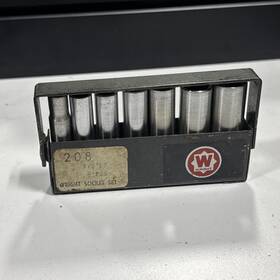 Wright Tool 076799002082 6 Point Deep Socket Set 7 Piece 1/4 Inch Drive Sae 208 - 1/2