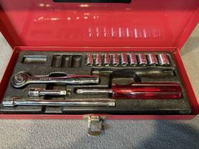 Wright Tool 076799002129 212 Socket Set 13 Piece 1/4 Inch Drive