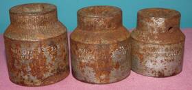 S356 Wright Tools Lot Of 3 3/4 Inch Drive Shallow 12 Point Sockets Sae - 1 15/16