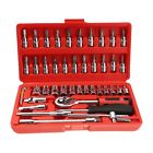 Wt1146 Lesoleil Combination Drive And Wrench Socket Set Pieces 023437903232
