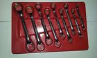 Xs609 Snap-on 9 Pc Short Offset Box Wrench Set 13 16 To 3