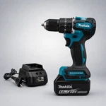 Cordless Driver Drill Set 18V Lxt Brushless Lithium Battery Charger DDF487 Makit. Fixed Price $79.99.