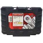 New Craftsman 10 Piece Socket Wrench Set 9-34553 Sae 3/8 Drive In Hard Box Case. Fixed Price $20.97.