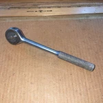 Fleet Tools Usa 1260-2 7.5" Length Reversible Ratchet 3/8" Drive Knurled Handle!. Fixed Price $12.99.
