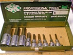 Metric Hex Socket Set With Case 19719M. Fixed Price $70.00.