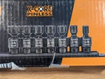 Gearwrench 84974 X-core 7PC 3/8 In. 6-PT Pinless Sae Universal Impact Socket Set. Fixed Price $49.77.