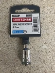 Craftsman Max Access 1/4" Drive 4.5MM Socket 6PT 29254 New. Fixed Price $14.99.