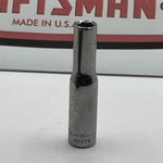 Craftsman 7/32 G1 Series Replacement Deepsocket 1/4 Drive 6 Pt 43572 Made In Usa. Fixed Price $6.44.