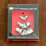 Nos Sears Craftsman Series Universal Joint Set 1/4 3/8 1/2 Drive 94250 Usa. Fixed Price $64.50.