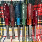 Xcelite Set Of HS10 5/16 HS11 11/32 HS9 9/32 HS12 3/8 HS16 Vtg. Fixed Price $29.99.