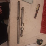 Vtg 1940S Herbrand 3/4 Dr T-bar 2 Extensions 8" & 3.75". Usa.. Fixed Price $60.00.