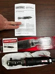 3/8 Inch Air Ratchet Wrench Craftsman 919933 50 Ft. Lbs. Torque 180 Rpms. Fixed Price $65.00.