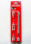 Craftsman 5 Piece 3/8" Accessory Drive Tool Set (new In Package). Fixed Price $18.00.