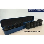 King Toyo 10PC 1/2" Drive Impact Socket Set W/extension Bars Sae Metric Tools. Fixed Price $38.88.