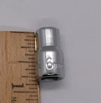 Vintage Craftsman 1/4" Drive 6MM Point Shallow Socket Metric Ee 43502 Usa Nos. Fixed Price $8.99.