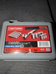 Sears Craftsman Nos Metric 1/4 Drive Point Socket Set Case Only 34746. Fixed Price $12.00.